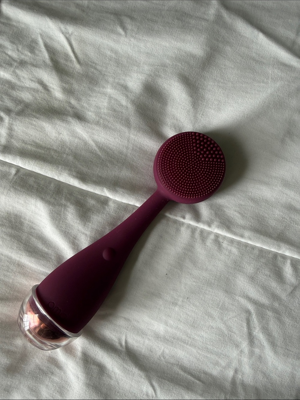 PMD Silicone Facial Cleansing Brush - Deep Plum